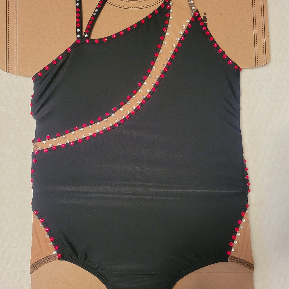 AA Dance black leotard base